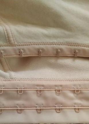 Бюстгальтер бавовняний без кісточок із застібкою спереду