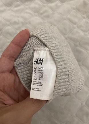 Шапочка h&amp;m 6-12m3 фото