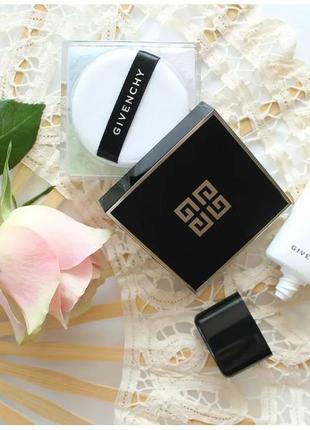 Пудра для лица givenchy prisme libre loose powder 6 - flanelle epicee, тестер6 фото