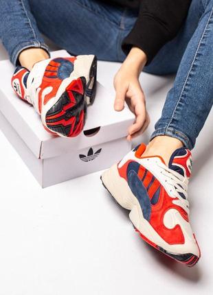 Adidas yung 1 стильні жіночі замшеві кросівки адідас (весна-літо-осінь)😍5 фото