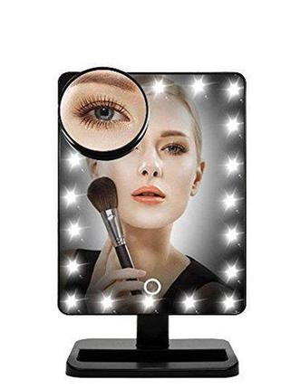 Косметическое зеркало с подсветкой 22 led mirror