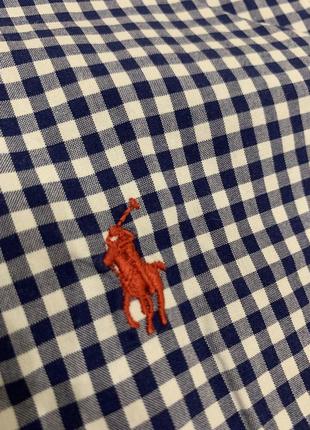 Рубашка polo ralph lauren в клетку мужская3 фото