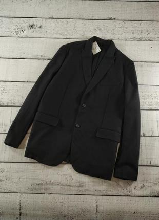 Пиджак черный классический3 фото