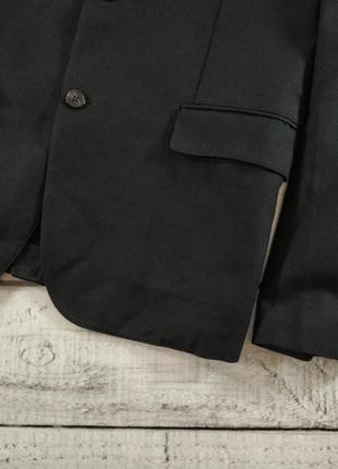 Пиджак черный классический8 фото