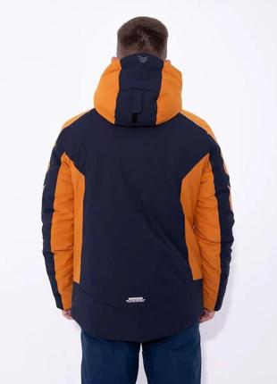 Куртка мужская high experience сине-оранжевая3 фото