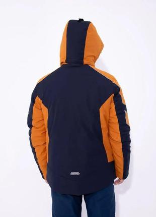 Куртка мужская high experience сине-оранжевая7 фото