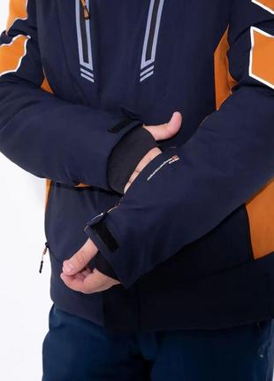 Куртка мужская high experience сине-оранжевая4 фото