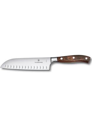 Кухонный нож victorinox grand maitre wood santoku