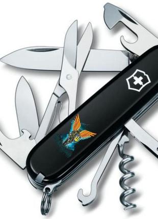 Складаний ніж victorinox climber чорний