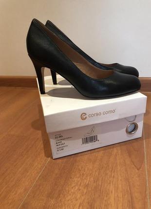 Туфлі шкіряні corso como