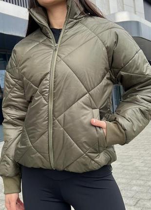 Куртка плащевка на синтепоне4 фото
