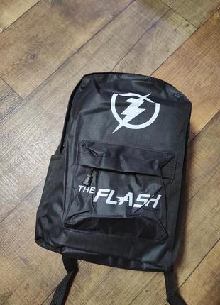 Школьный рюкзак с иллюминацией светится в темноте принт flash4 фото