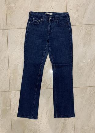 Джинсы levi's 505 брюки levis синие винтажные женские