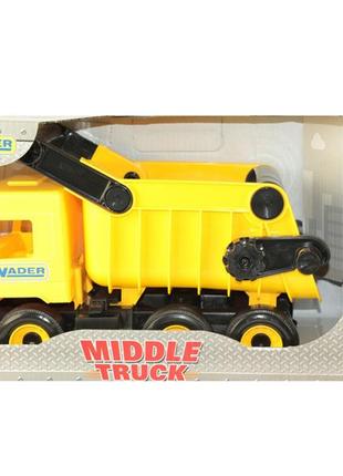 Игрушечная машинка "middle truck" самосвал в коробке