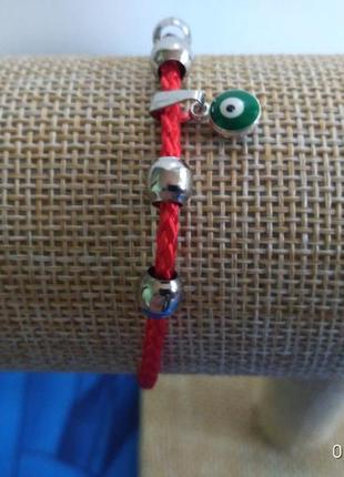 Нить+глаз(зелёный)7 фото