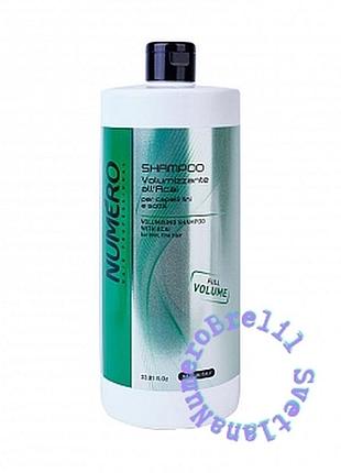 Шампунь для объема тонких и ослабленных волос numero brelil/нумеро брелил