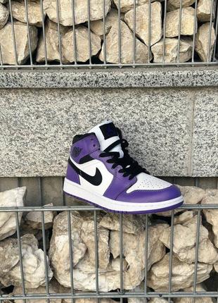 Air jordan retro 1 purple hit2 фото