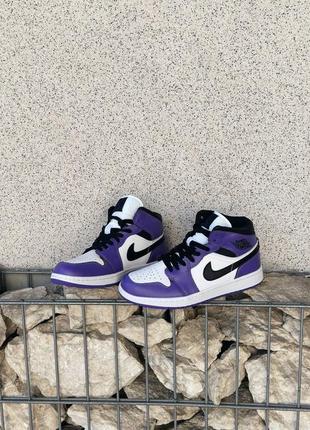 Air jordan retro 1 purple hit