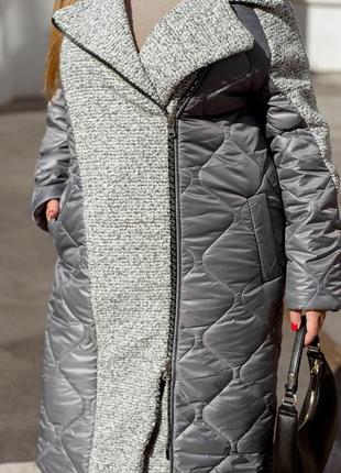 Женское зимнее пальто большого размера: 46-48, 50-52, 54-56, 58-60, 62-64, 66-685 фото