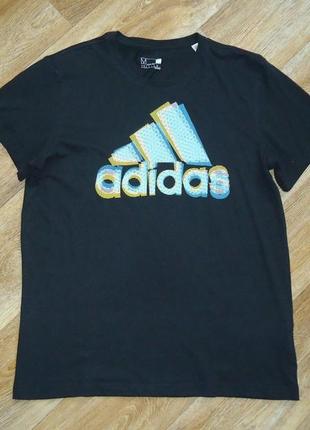 Футболка adidas mens summer logo2 фото