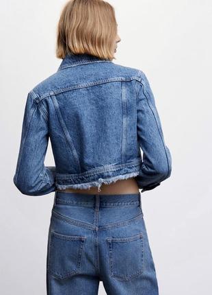 Джинсовая куртка, джинсовый пиджак mango2 фото