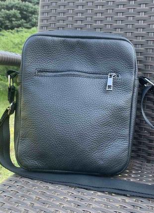 Мужская сумка планшетка барсетка кожаная (0911)4 фото