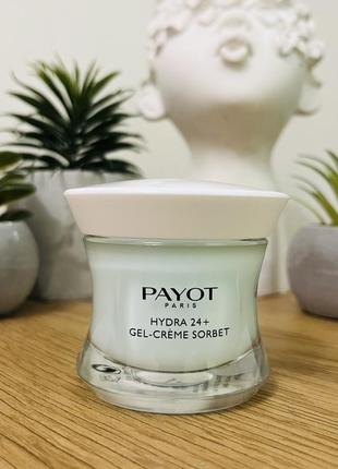 Оригінал зволожувальний крем гель для обличчяpayot hydra 24 gel-creme sorbet оригинал увлажняющий крем для лица