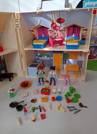 Playmobil. будиночок для ляльок. коробка.3 фото