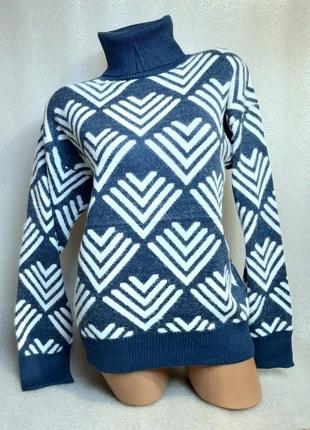 46-52 р. жіночий теплий светр напівботал