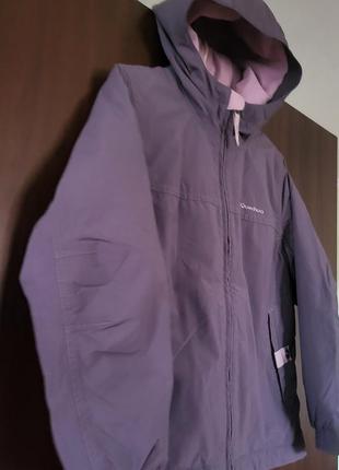 Куртка демі, зима, quechua, oxylane, 134-145 ріст.3 фото