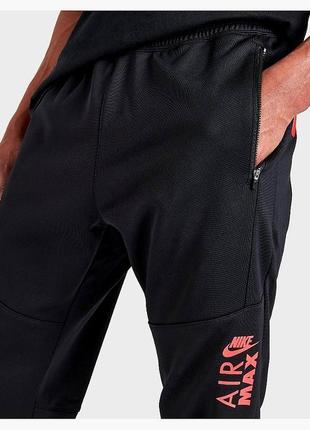 Штаны спортивные nike air max therma-fit fitness jogger pants black dv2434-0103 фото