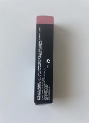 Блиск lipglass mac 303 nymphette7 фото