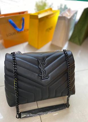 Сумка в стиле Saint Laurent Cassandra Sandalen 75mm Schwarz