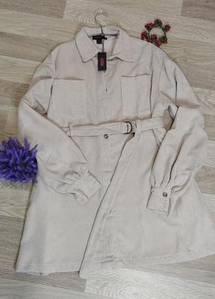 Вельветова сукня misspap,беж