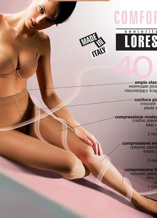 Колготки  lores "comfort" 40 den.