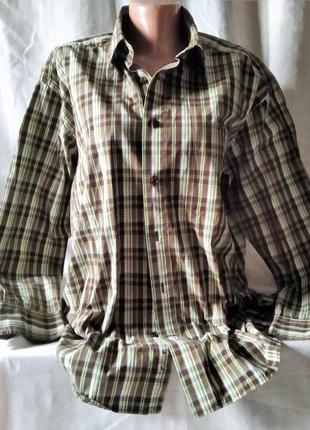 Сорочка чоловіча картата американського бренду charlie parker