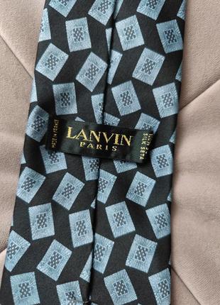 Шовкова краватка lanvin paris
оригінал3 фото