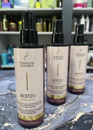 Спрей 20в1 для відновлення волосся profesional cosmetics best 20
