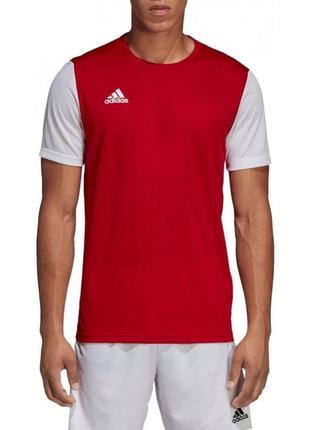 Чоловіча червона спортивна футболка від adidas розмір 2xl