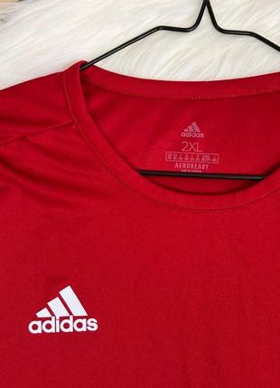 Чоловіча червона спортивна футболка від adidas chart розмір 2xl4 фото