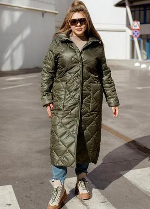 Жіноче зимове пальто великого розміру: 46-48, 50-52, 54-56, 58-60, 62-64, 66-682 фото