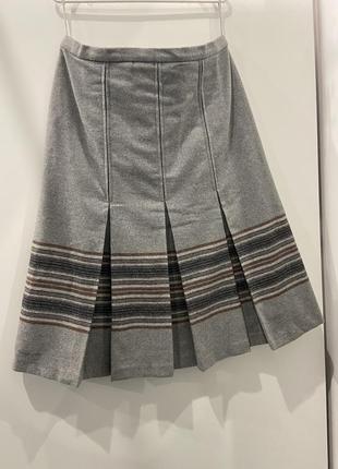 Спідниця,юбка тепла 44 розмір шерсть/ тепла/міді/довга1 фото