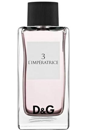 Парфуми dolce & gabbana 3 l ' imperatrice3 фото