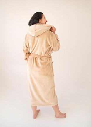 Халат жіночий махровий теплий , батал , великого розміру2 фото