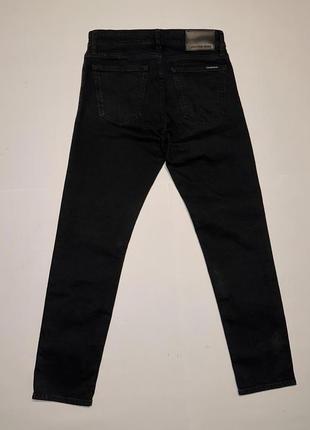 Джинсы calvin klein jeans slim skinny black tarantula jeans4 фото