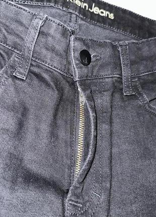 Джинсы calvin klein jeans slim skinny black tarantula jeans7 фото