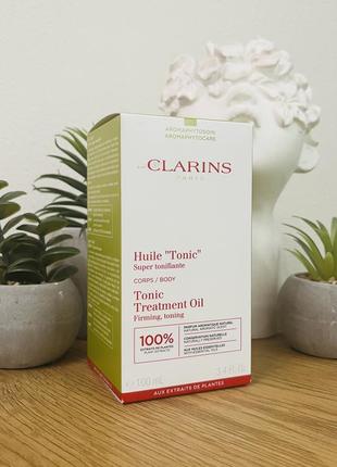 Оригінал олія для тіла "тонізувальна" clarins aroma tonic body treatment oil