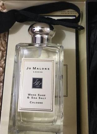 Jo malone wood sage & sea salt 100 мл, парфюм,ниша