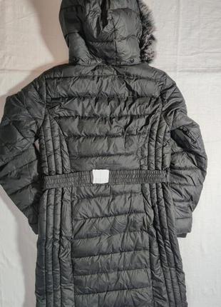 Жіноче тепле зимове стьобане пальто esmara, розмір s(36/38), чорний10 фото