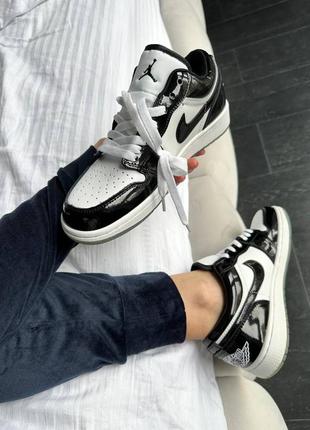 Женские кроссовки nike air jordan 1 low concord2 фото